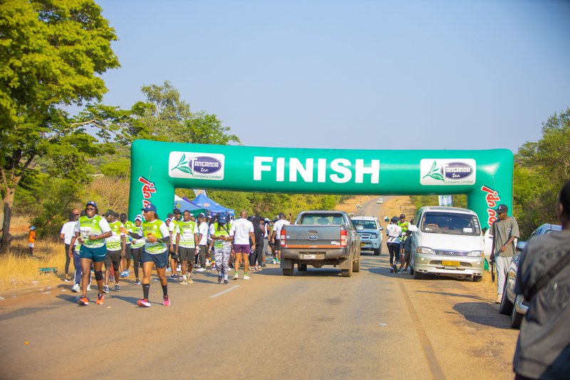 Finish Line Celebration