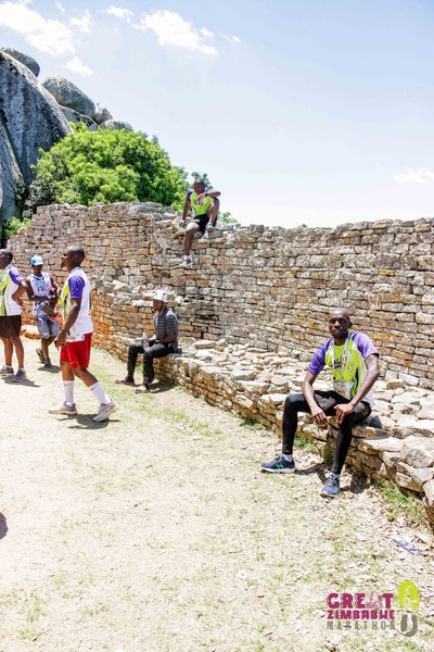 Great Zimbabwe Marathon runners
