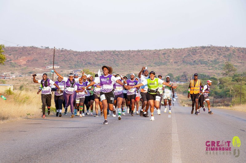 Runners at Start