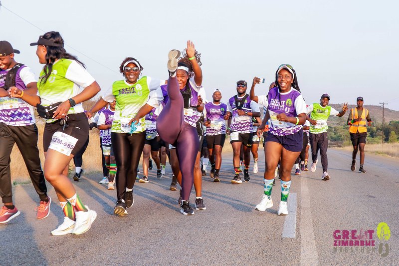 Runners in Action